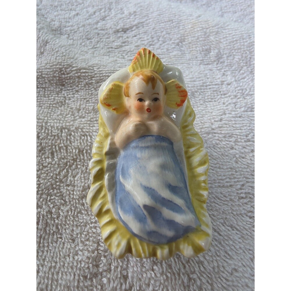 Vintage 1965 GOEBEL HUMMEL Nativity BABY JESUS Manger Figurine W. Germany HX 323